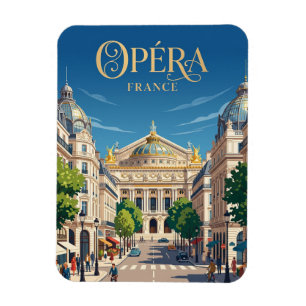 Magnet Flexible Opéra France