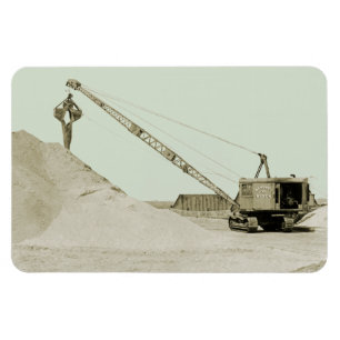 MAGNET FLEXIBLE OPÉRATEUR DE CRANE NORTHWEST MODEL 104 CLAMSHELL 