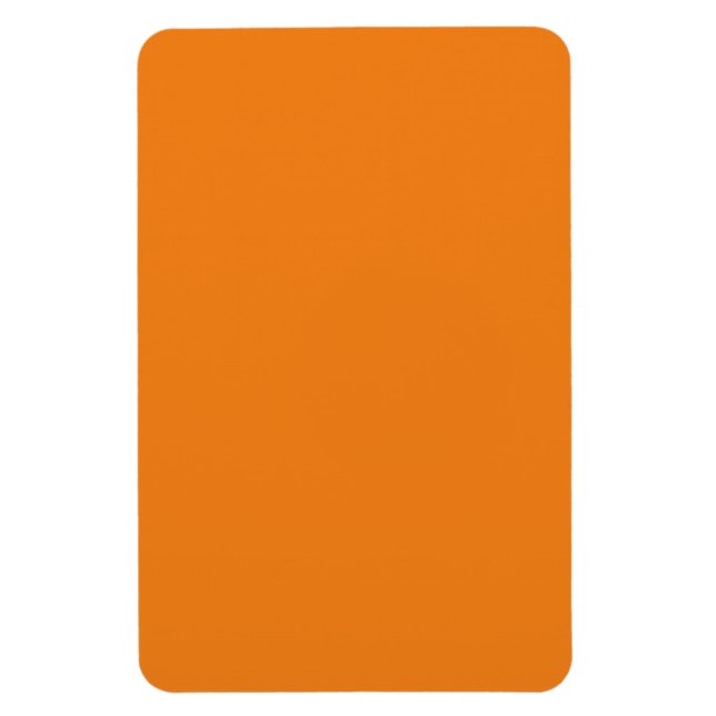 Magnet Flexible Orange fané, Jaune indien, Cuivre pâle, (Vertical)