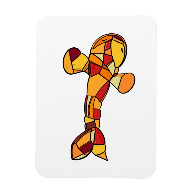 MAGNET FLEXIBLE ORANGE KOI (Vertical)