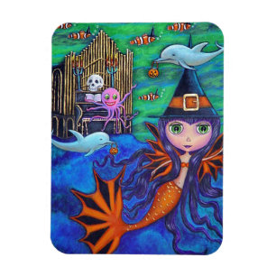 Magnet Flexible Orgue de la sorcière de la chauve-souris d'Hallowe