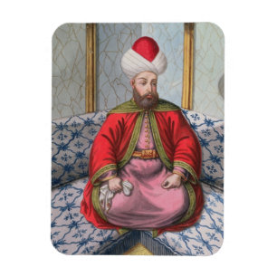 Magnet Flexible Orkhan (1288-1359), Sultan 1326-59, tiré de 'A Ser