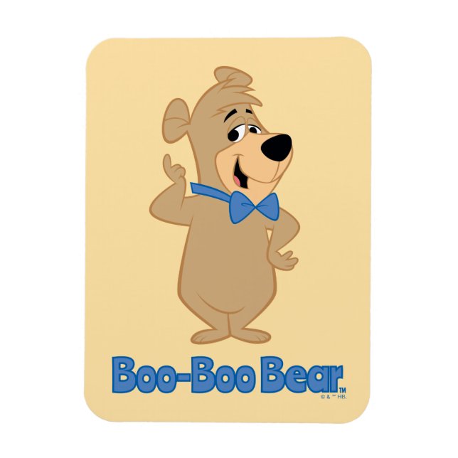 Magnet Flexible Ours Boo-Boo Précocieux (Vertical)