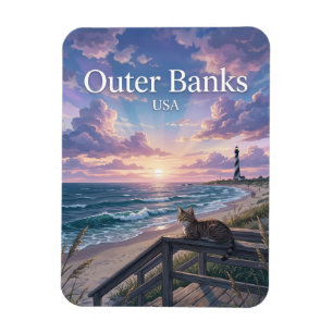 Magnet Flexible Outer Banks Caroline du Nord