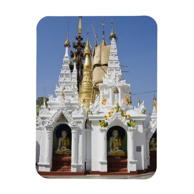 Magnet Flexible Pagode Shwedagon (Paya), grand site de temple que  (Vertical)