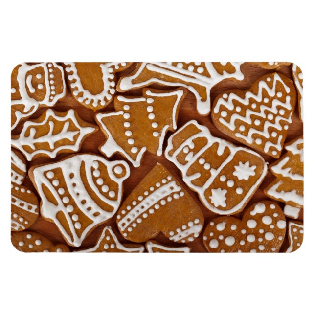 Magnet Flexible Pain d'épices Aimant de cuisine cookies (Horizontal)