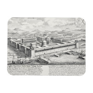 Magnet Flexible Palais de Diocletian (245-313), fente,
