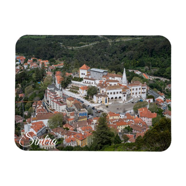 Magnet Flexible Palais de Sintra d'en haut à Sintra, Portugal (Horizontal)