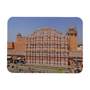 Magnet Flexible Palais des Vents (Hawa Mahal), Jaipur, Inde,