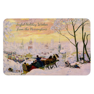 Magnet Flexible "Pancake Week" art aimant texte personnalisé