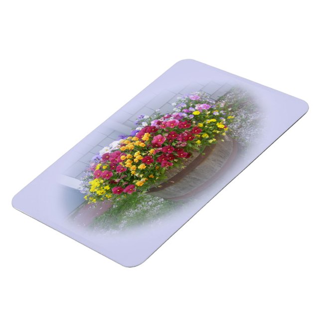 Magnet Flexible Panier de fleurs (Côté Gauche)