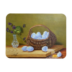 Magnet Flexible Panier d'oeufs avec violets