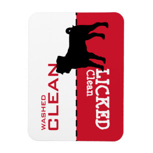 Magnet Flexible Panneau aimanté pour lave-vaisselle Pug
