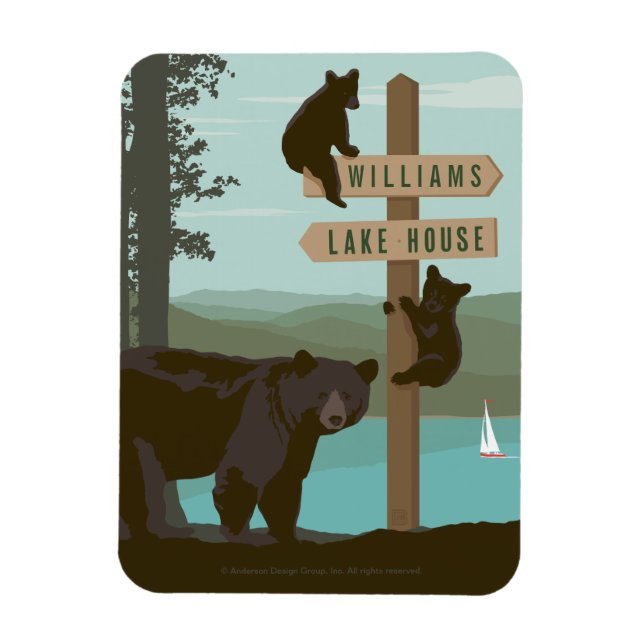 Magnet Flexible Panneau de l'ours (Vertical)