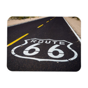 Magnet Flexible Panneau routier Route 66, Arizona