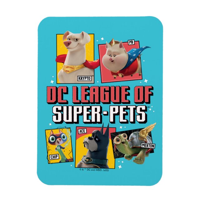 Magnet Flexible Panneaux de caractères DC League of Super-Pets (Vertical)