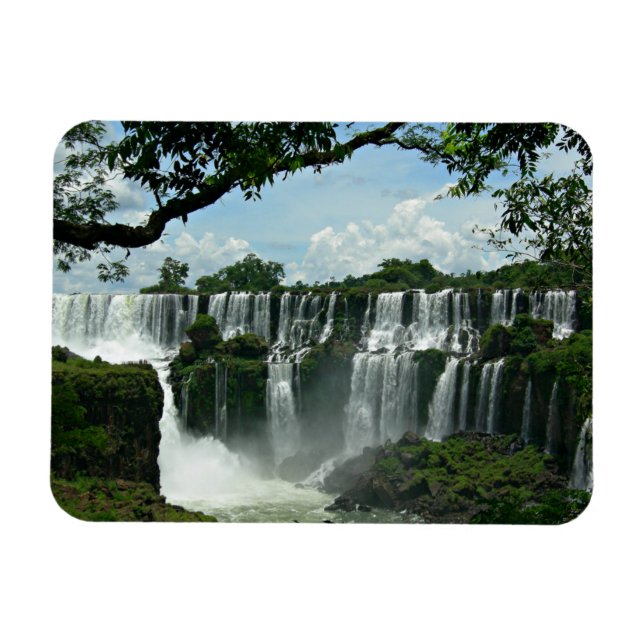 Magnet Flexible Panoramique Des Chutes D'Iguazu (Horizontal)