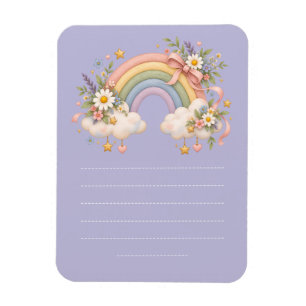 Magnet Flexible Papeterie Arc-en-ciel Pastel