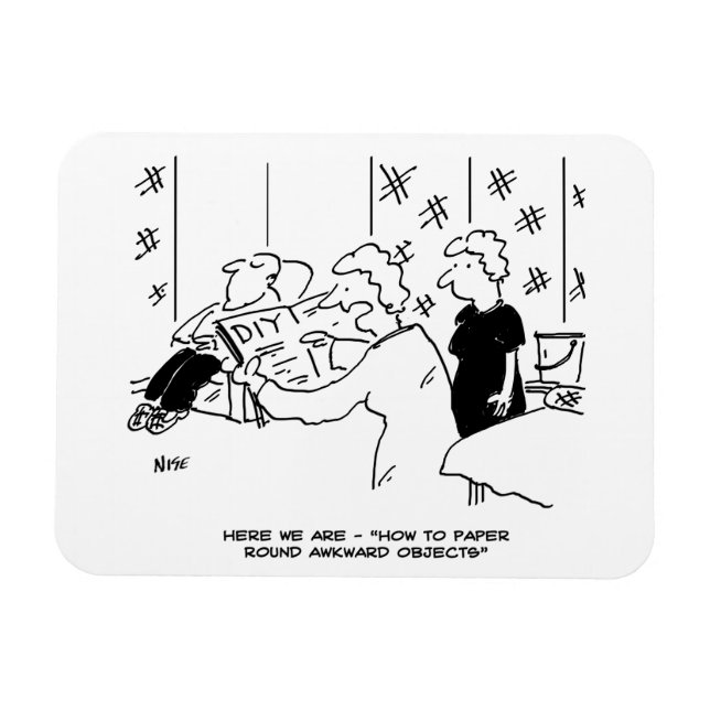 Magnet Flexible Papier peint et dessin décoratif (Horizontal)