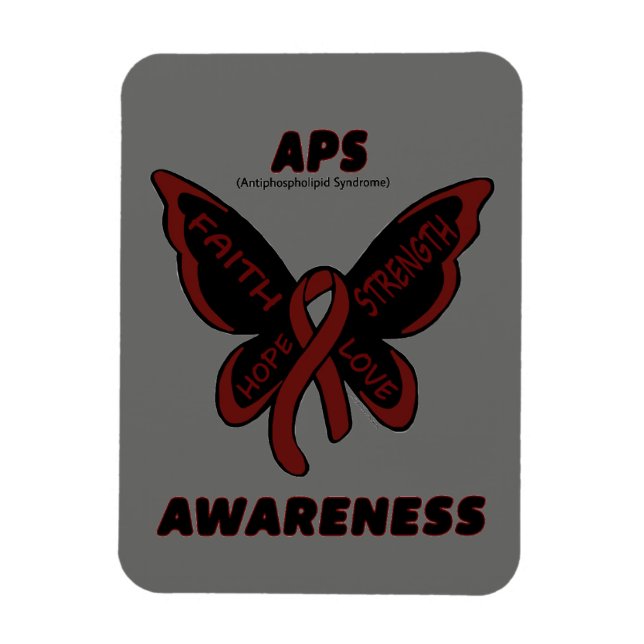Magnet Flexible Papillon/sensibilisation...APS (Vertical)