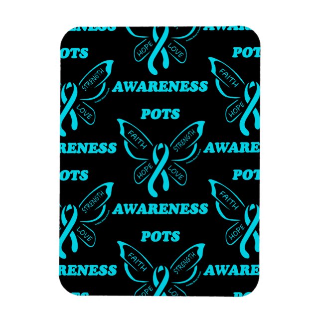 Magnet Flexible Papillon/sensibilisation...POTS (Vertical)