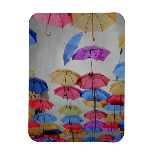 Magnet Flexible Parapluies colorés (Vertical)