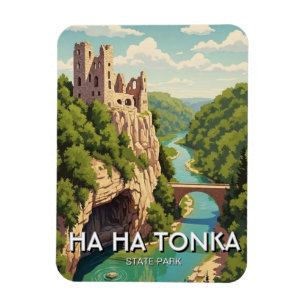 Magnet Flexible Parc d'État de Ha Ha Tonka Missouri Travel