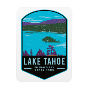 Magnet Flexible Parc d'état du lac Tahoe Emerald Bay