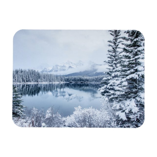 Magnet Flexible Parc national Banff en hiver (Horizontal)