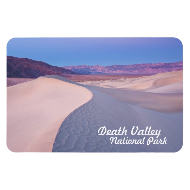 Magnet Flexible Parc national de Death Valley Dunes de sable (Horizontal)