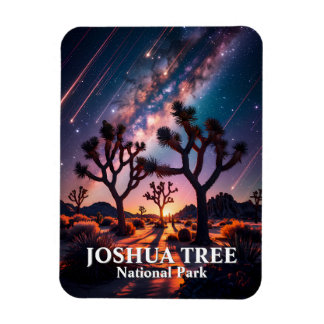 Magnet Flexible Parc national de Joshua Tree Ciel nocturne Voie la