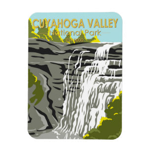 Magnet Flexible  Parc national de la vallée de Cuyahoga Ohio Vint