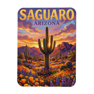 Magnet Flexible Parc national de Saguaro États-Unis