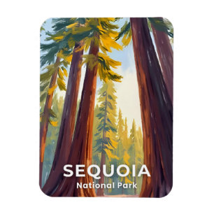 Magnet Flexible Parc national de Sequoia Voyage en Californie