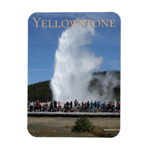Magnet Flexible Parc national de Yellowstone, ancienne foi Wyoming