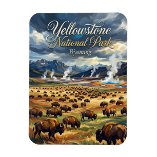 Magnet Flexible Parc national de Yellowstone États-Unis