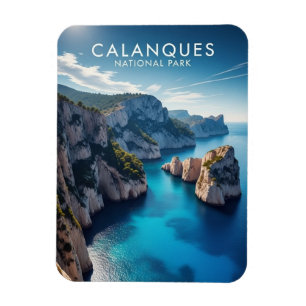 Magnet Flexible Parc national des Calanques France Voyage