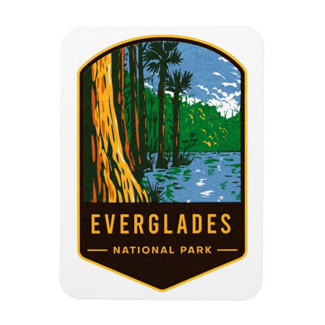 Magnet Flexible Parc national des Everglades (Vertical)