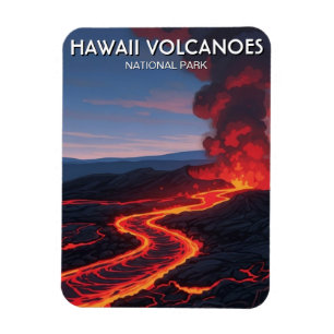 Magnet Flexible Parc national des volcans d'Hawaï Voyage