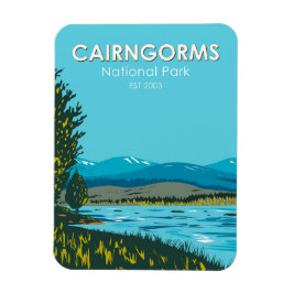 Magnet Flexible Parc national du Caire Ecosse Loch Morlich