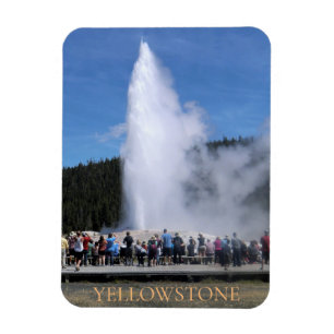 Magnet Flexible Parc national Old Faithouse Yellowstone