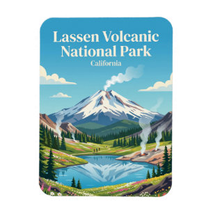 Magnet Flexible Parc national volcanique de Lassen Californie