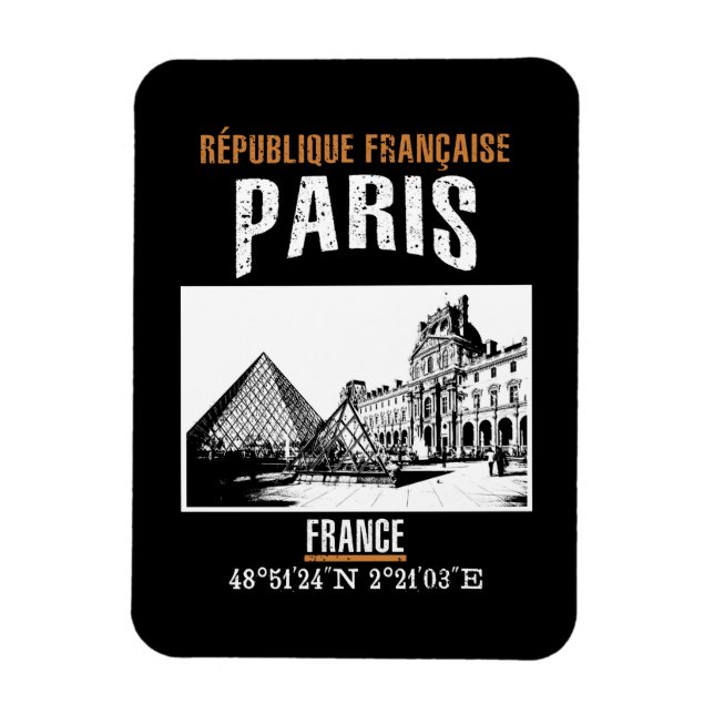 Magnet Flexible Paris (Vertical)