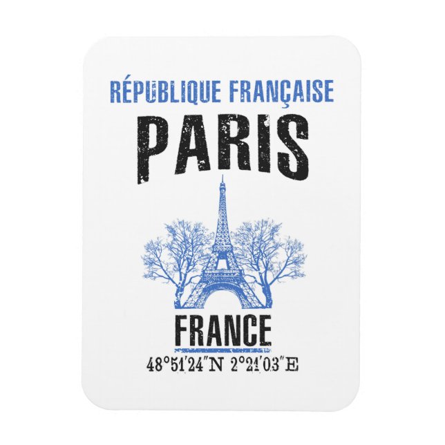 Magnet Flexible Paris (Vertical)