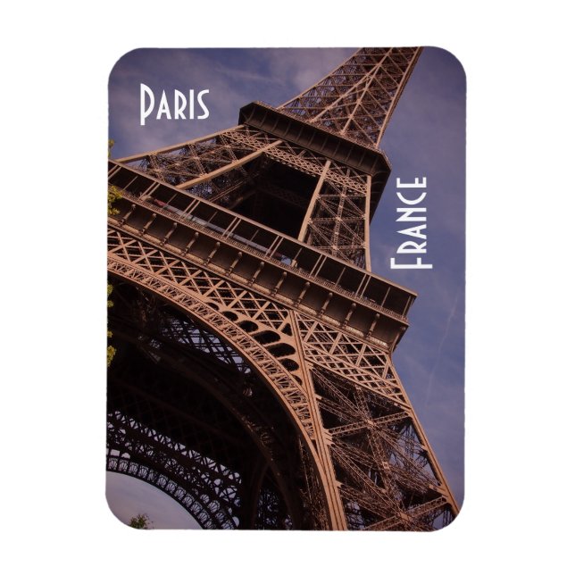 Magnet Flexible Paris Tour Eiffel Photo emblématique (Vertical)