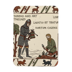 Magnet Flexible parodie de la tapisserie de bayeux