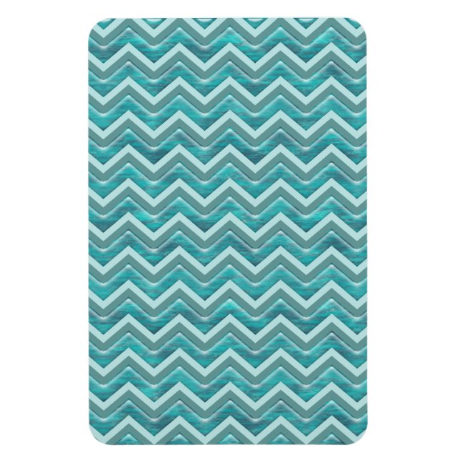 Magnet Flexible Parties scintillant d'eau Chevron Motif (Vertical)