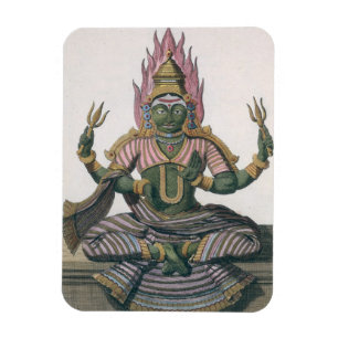 Magnet Flexible Parvati, de "voyage Indes aux. et d'une La Chine"
