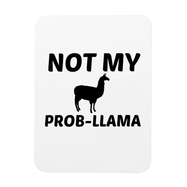 MAGNET FLEXIBLE PAS MON PROB LAMA (Vertical)