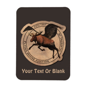 Magnet Flexible Patch Flying Moose Aviation